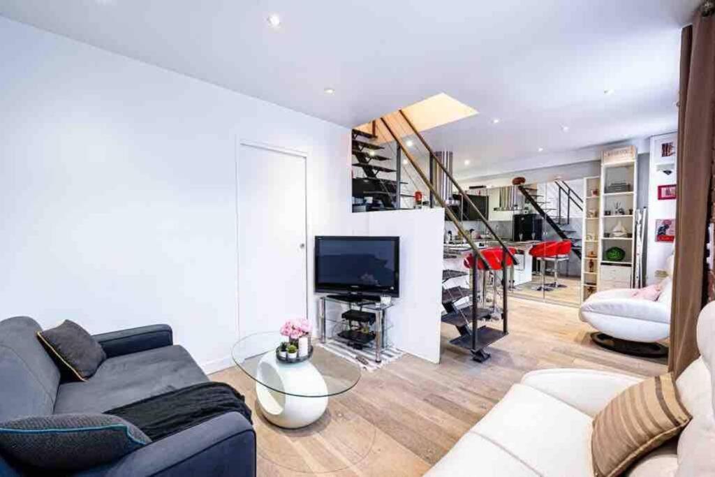 Duplex 45M2 -Zac L'Oreal - Palais De Justice Paris Clichy Luaran gambar